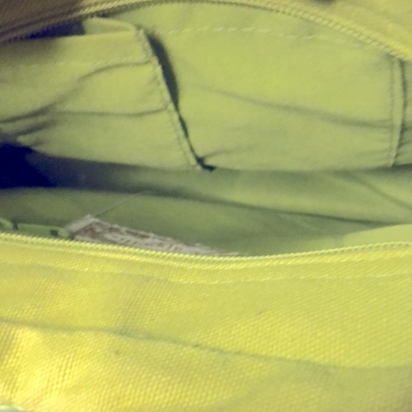 CAPPELLI lime green bag. - Picture 7 of 11